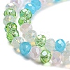 Glass Beads Strands EGLA-A034-M6mm-50-4