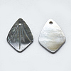 Black Lip Shell Pendants SSHEL-S260-045-2