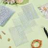 16 Sheets 4 Styles ABS Imitation Pearl Stickers Paper Sheets for Craft DIY-CP0013-56-4