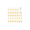 Acrylic Wine Glass Charms AJEW-GA00009-7