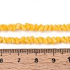 Opaque Glass Beads Strands GLAA-N019-4mm-22-2