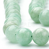 Natural Myanmar Jade/Burmese Jade Beads Strands G-T064-22-6mm-3