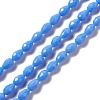 Faceted Glass Beads Strands GLAA-E037-01D-1