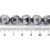Synthetic Terahertz Stone Beads Strands G-P571-F01-01-4