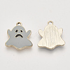 Light Gold Plated Alloy Pendants ENAM-T009-36B-2