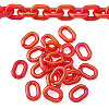 20Pcs Transparent Acrylic Quick Link Connectors OACR-TADJ0001-03C-1