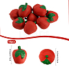 10Pcs Plastic Apple Toy KY-CA0001-55-2