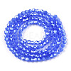 Imitation Jade Electroplate Glass Beads Strands EGLA-A039-J2mm-A04-3