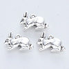 Tibetan Style Alloy Pendants X-TIBE-R316-017AS-RS-1