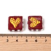 Handmade Lampwork Enamel Beads LAMP-S079-09F-3