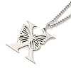 201 Stainless Steel Necklaces NJEW-Q336-01X-P-4