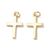 Brass Pendants KK-F845-22G-1