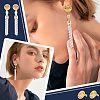 Unicraftale 16Pcs 4 Style 304 Stainless Steel Stud Earring Findings STAS-UN0031-23-5