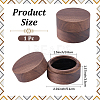 2-Slot Wood Couple Ring Storage Boxes with Velvet Inside CON-CL0001-28C-2