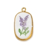 Printed Porcelain Pendants STAS-C183-03B-03-1
