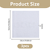3Pcs Linen Cross Stitch Fabric DIY-DC0003-81B-2