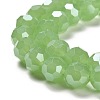 Electroplate Glass Beads Strands EGLA-A035-J10mm-A01-3