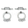 Tibetan Style Alloy Toggle Clasps LS-LF10795Y-NF-2