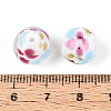 Handmade Lampwork Beads Strands LAMP-T007-04O-3