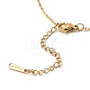 Mother's Day 304 Stainless Steel Ma Ma Link Chains Bracelets BJEW-Q335-01A-G-3