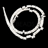 Synthetic Howlite Beads Strands G-Z045-A25-01-3