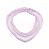 Electroplate Glass Beads Strands EGLA-Q128-11A-AB03-2