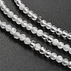 Natural Rainbow Moonstone Beads Strands G-RM2025-A15-2mm-4
