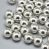 925 Sterling Silver Beads STER-T002-232S-4mm-1