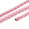 Braided Cowhide Leather Cord NWIR-N005-01D-4mm-3