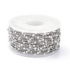 304 Stainless Steel Enamel Curb Chains CHS-P013-01P-11-3
