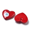 Handmade Evil Eye Lampwork Pendants LAMP-F035-11-3