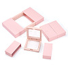 3 Bags 3 Styles Square Transparent PE Thin Film Suspension Jewelry Display Box CON-TA0001-38C-2