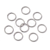 Non-Tarnish 304 Stainless Steel Open Jump Rings X-STAS-C040-01G-P-1