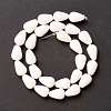 Natural White Jade Beads Strands G-O029-07A-12-3