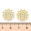 304 Stainless Steel Filigree Joiners Links X-STAS-T044-40G-2
