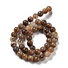 Natural Yellow Tiger Eye Beads Strands G-H238-8mm-8
