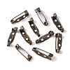 Iron Brooch Findings IFIN-E035Y-AB-2