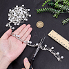 1Pc Alloy Rhinestone Chains FIND-WR0012-61-3