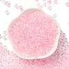 3/0 Baking Paint Transparent Colours Glass Round Seed Beads SEED-L011-13A-10-2