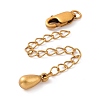 925 Sterling Silver Chain Extenders STER-D036-41AG-2