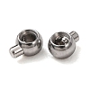 304 Stainless Steel Crimp Beads STAS-A151-05P-3