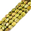Natural Imperial Jasper Beads Strands G-N342-62J-1