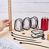 Rectangle Transparent PVC Plastic Storage Zipper Bags ABAG-WH0032-114B-3