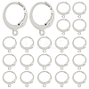 Beebeecraft 100Pcs 304 Stainless Steel Leverback Earring Findings STAS-BBC0004-12-1