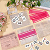 4Pcs PVC Mahjong Rules Reader AJEW-GL0003-40B-5