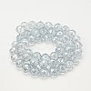 Electroplate Glass Beads Strands EGLA-J015-8mm-WLS29-2