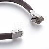 Microfiber Leather Cord Bracelets BJEW-L635-01B-01-4