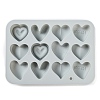 Heart Food Grade Silicone Molds DIY-A051-02C-2