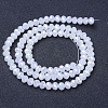 Electroplate Glass Beads Strands X-EGLA-A034-J6mm-B07-2