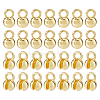 Brass Bead Tips KK-WH0108-57-1